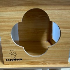 木製キャットタワー　猫ハウス　キャットウォーク　爪研ぎの画像