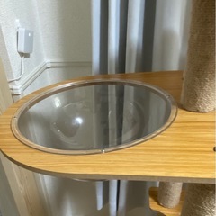 木製キャットタワー　猫ハウス　キャットウォーク　爪研ぎの画像