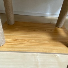 木製キャットタワー　猫ハウス　キャットウォーク　爪研ぎの画像