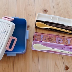 シンデレラ　お弁当箱　スプーン　お箸　の画像