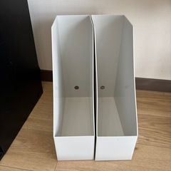 無印良品 ファイルボックス 2個セットの画像