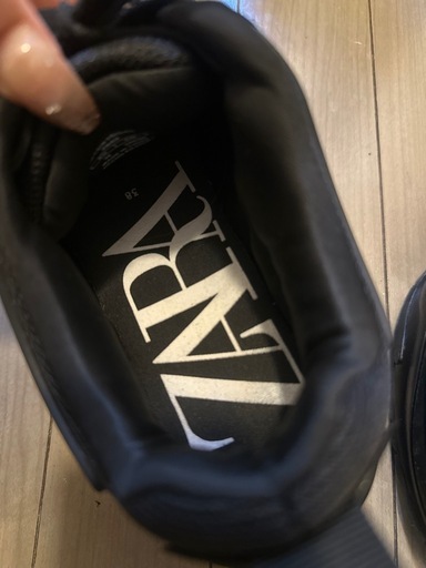 ZARA プラットフォームスニーカー