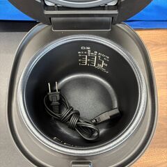 YAMAZEN マイコン炊飯ジャー YJR-DM051(B) 2025年 3合の画像