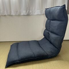 【NITORI】座椅子、紺色の画像