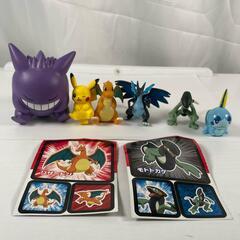 ノーブランド  その他ホビー 【ジャンク品まとめ売り】ポケモン アニメ ポーチ ソフビ 缶バッジなど【中古】の画像