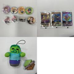 ノーブランド  その他ホビー 【ジャンク品まとめ売り】ポケモン アニメ ポーチ ソフビ 缶バッジなど【中古】の画像