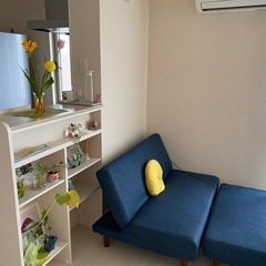 ニトリ　ソファベッドの画像