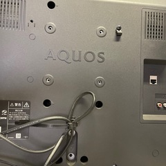 【2020年製】SHARP 32型　AQUOS リモコン付きの画像
