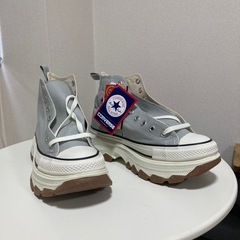 コンバース厚底スニーカー27cmの画像