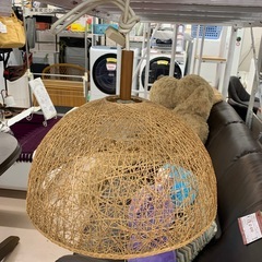 美原店 ニトリ アジアン シェードランプ 2灯 ペンダントライト　和風の画像