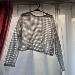 かぎ編みトップス レディースの画像