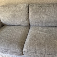 IKEA 3人がけソファ　の画像