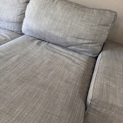 IKEA 3人がけソファ　の画像