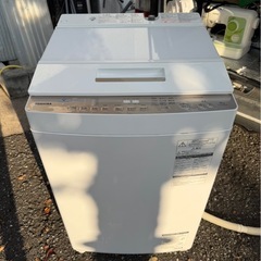 ★2020年製★中古★東芝 8kg [ZABOON] ウルトラファインバブル洗浄! 全自動洗濯機【AW-8D9BK】の画像