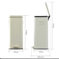 ペダル式ゴミ箱　二重構造　30Lの画像