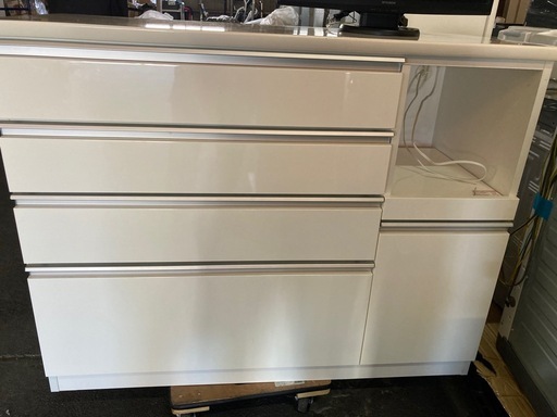 M115 ニトリ　キッチンカウンター　ホワイト