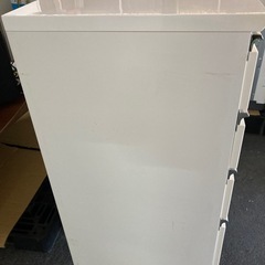 M115 ニトリ　キッチンカウンター　ホワイトの画像