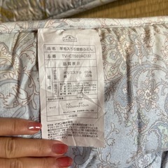 【超美品セット】敷布団&ニトリ未使用カバーの画像