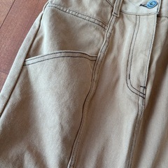 mistreass　ミストレアス　三上悠亜　デニムマーメイドスカート　ベージュの画像