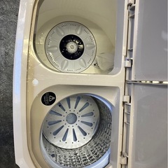 【中古】 2層式小型洗濯機　ウォッシュマン の画像