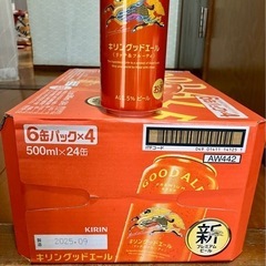 【】新製品 キリン グッドエール500ml 24本 1ケース ( おまけ付き ) 新品 未使用 未開封 ビール お酒 酎ハイ ハイボール 発泡酒 ②の画像