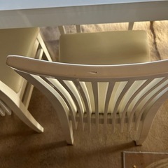 ニトリ！ダイニングテーブル、椅子セット‼️美品！の画像