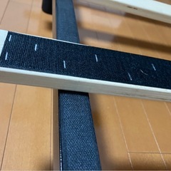 【中古】¥5,000　大阪引取歓迎　シングル 脚付きマットレス ポリエステル製の画像