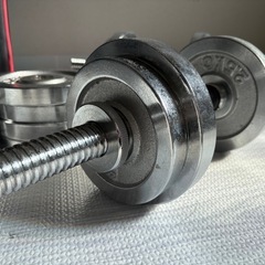 【取りに来ていただければ無料譲渡】可変ダンベル(4kg〜20kg)の画像