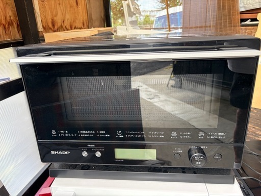 SHARP シャープ 電子レンジ RE-WF184-B 2023年製 ブラック18L オ－ブンレンジ/B09152-A