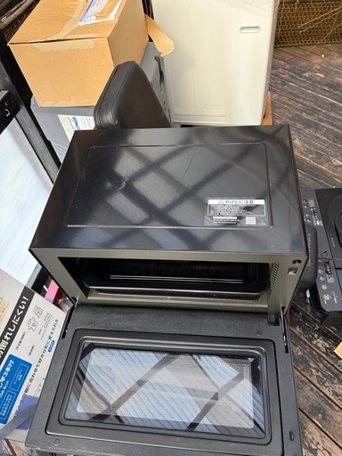 SHARP シャープ 電子レンジ RE-WF184-B 2023年製 ブラック18L オ－ブンレンジ/B09152-A