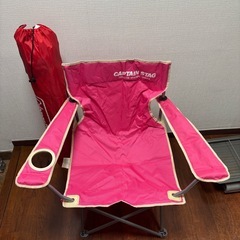 アウトドアチェア2脚の画像