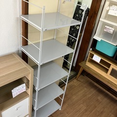 無印良品　スチールユニットシェルフ　5段の画像