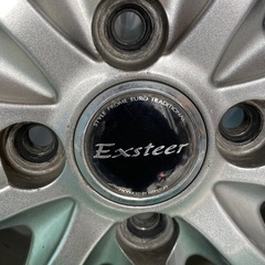 スタッドレスタイヤホイールセット155/65R13 730の画像