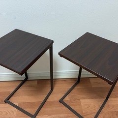 サイドテーブル　2個の画像
