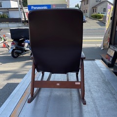 【MATSUDA】マツダ家具　ロッキングチェア　フットレスト付き　昭和レトロの画像