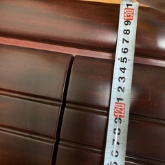 無料でお譲りします　家具屋にて購入　重量感のある高級タンスの画像