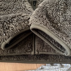 ユニクロもこもこアウター130の画像