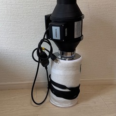 VIVOSUN グローテント換気システム 4インチ インラインダクトファン　の画像