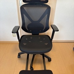 オフィスチェア(OC707 エラストマーメッシュ BK)の画像