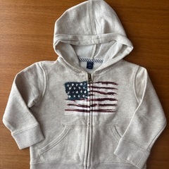 90サイズ ウインドブレーカー　パーカーの画像