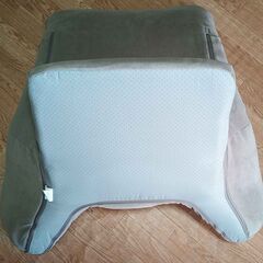 ドウシシャ ラクラクいつでも背もたれ 肘付き 座椅子の画像