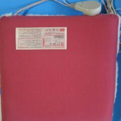 ナショナル　電気クッション　100V20W　41㎝×41㎝　正方形　コード約2.3ｍの画像