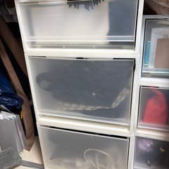 無印良品 衣装ケース3個の画像