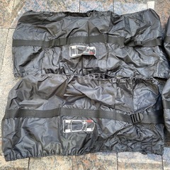 未使用タイヤカバー黒の画像