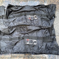 未使用タイヤカバー黒の画像