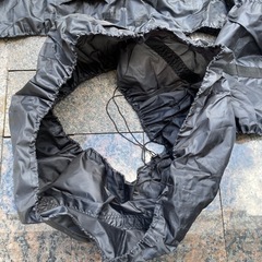 未使用タイヤカバー黒の画像