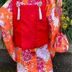 七五三　3歳　着物セットの画像