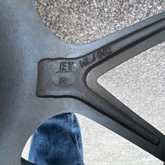 【埼玉県所沢市】直接引取のみ　ハイペリオン CVM アルミホイール(中古)  20インチの画像