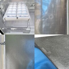 ★動作確認済み★シャープ　冷蔵庫　225L　2018年製　シルバー　SJ-D23D　SHARPの画像