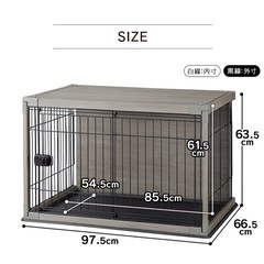 アイリスオーヤマ　ペットケージの画像